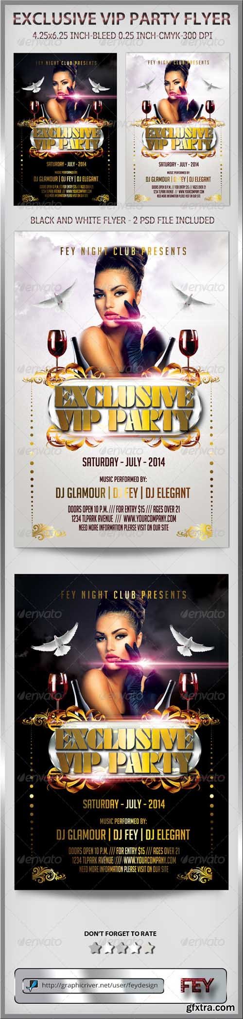 GR - Exclusive VIP Party Flyer 8275134