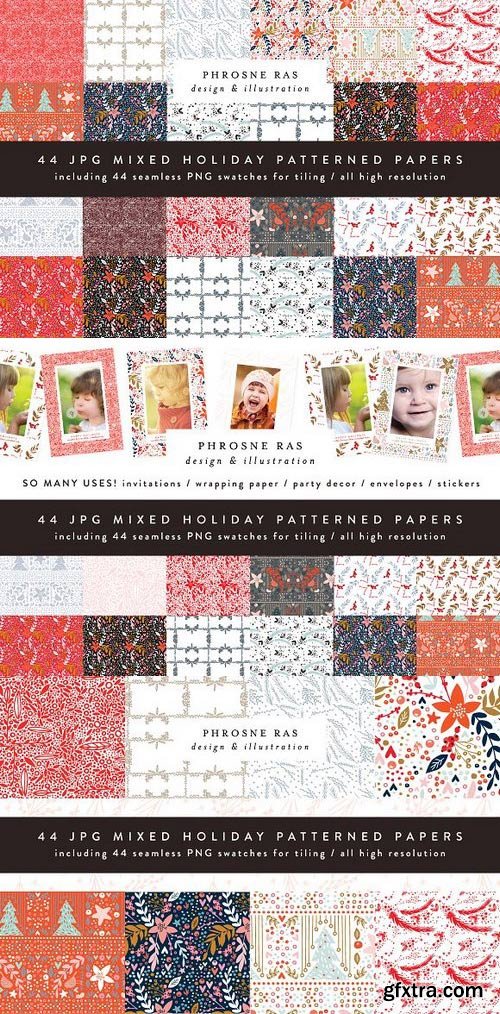 CM - Holiday Christmas Patterns 1105166