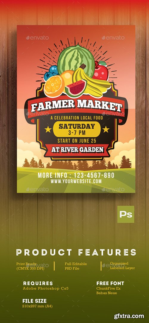 Graphicriver Farmer Market Flyer 16515694