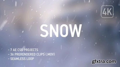 POND5 4K Realistic Snow - 36 Clips + Ae Cs5 69855546