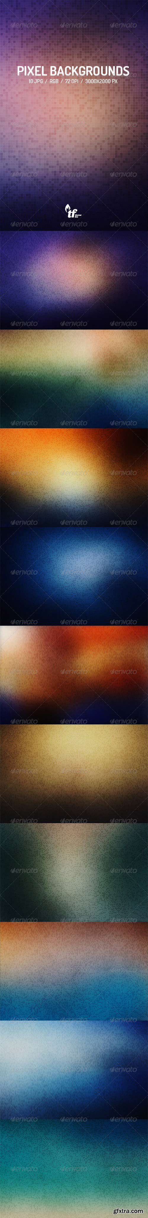 GraphicRiver - Pixel Backgrounds 7521864