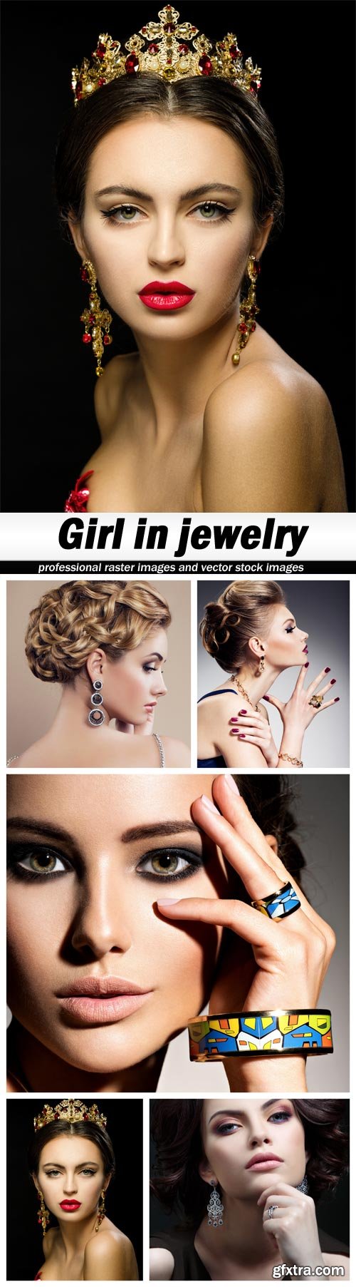 Girl in jewelry - 5 UHQ JPEG