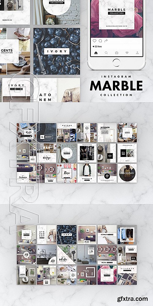 CM - Instagram Marble Pack 1111592