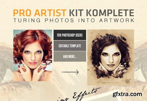 Graphicriver Pro Artist Creation Kit Template - Creative Mask FX 13100902