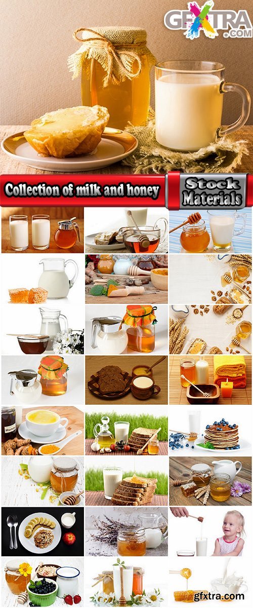 Collection of milk and honey 25 HQ Jpeg