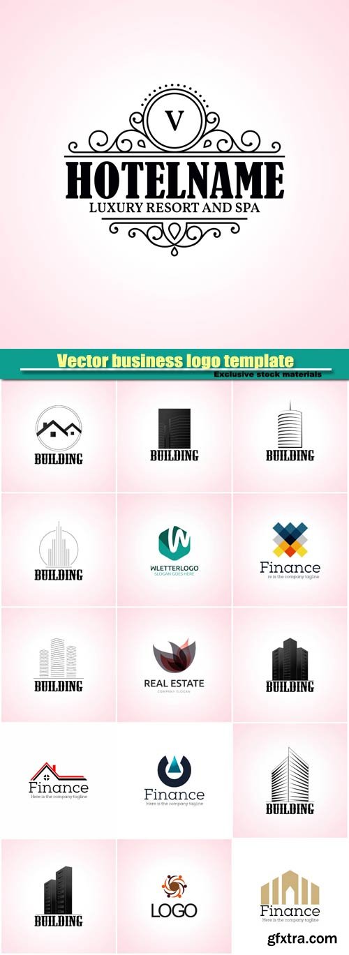 Vector business logo template