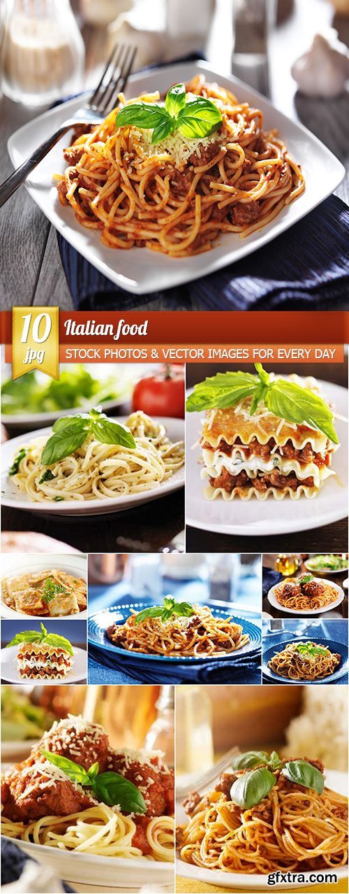 Italian food, 10 x UHQ JPEG