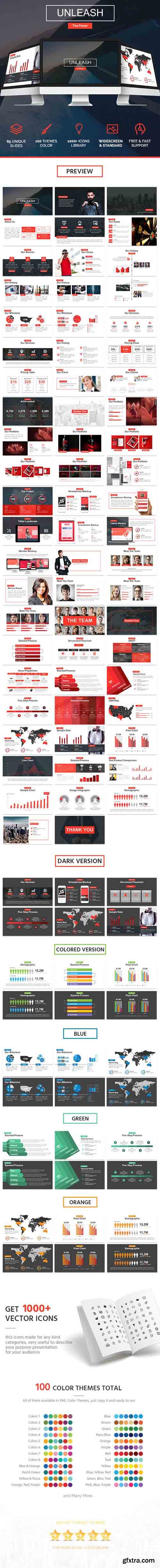 GR - Unleash Powerpoint Template - Relase the Power! 17564307