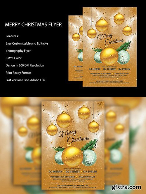 CM - Merry Christmas Flyer Template 1070945