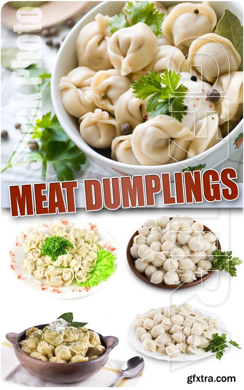 Meat dumplings - UHQ Stock Photo