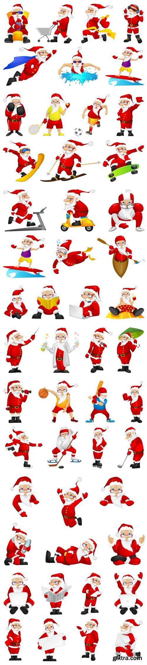 Life and style Santa Claus - 7xEPS