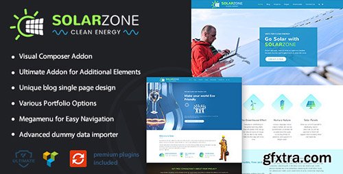 ThemeForest - Solar Energy v1.0 - Clean Energy WordPress Theme - 18998807