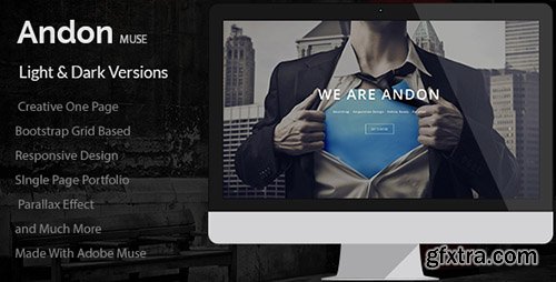 ThemeForest - Andon v1.0 - Parallax Onepage Muse Template - 13231882