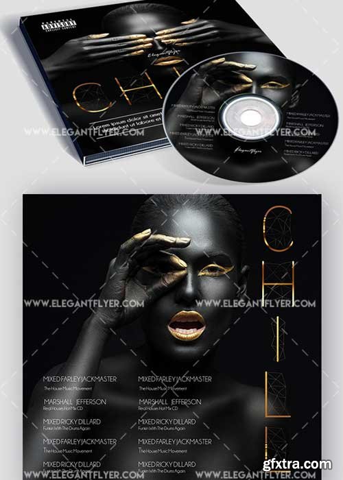 Indie Chill V7 Premium CD Cover PSD Template