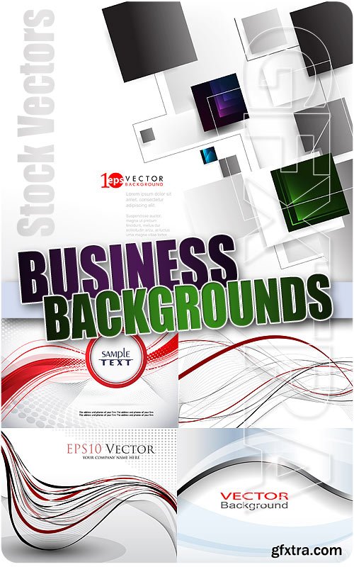 Business Backgrounds - Stock Vectors