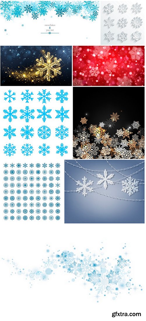 Snowflakes - 9EPS
