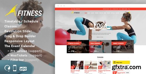ThemeForest - Gym & Fit v9.0 - Theme for Fitness Gym and Fitness Centers - 8860972
