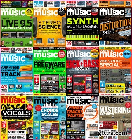 Computer Music - 2016 Full Year Issues Collection