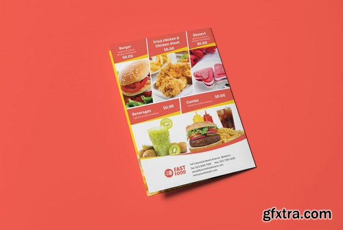 Restaurant/ Fast Food - Menu Template