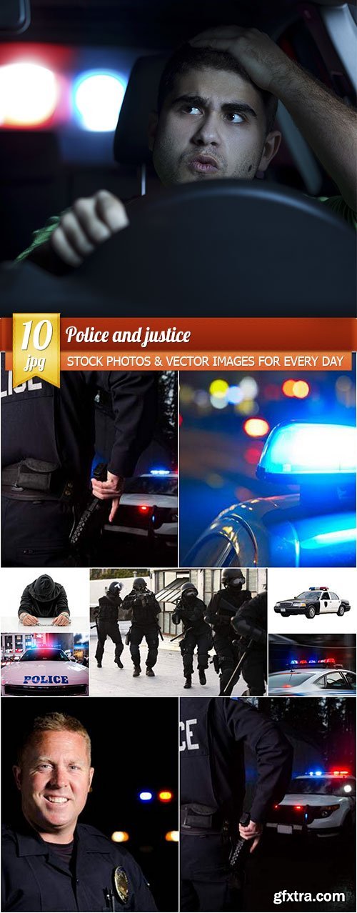 Police and justice, 10 x UHQ JPEG