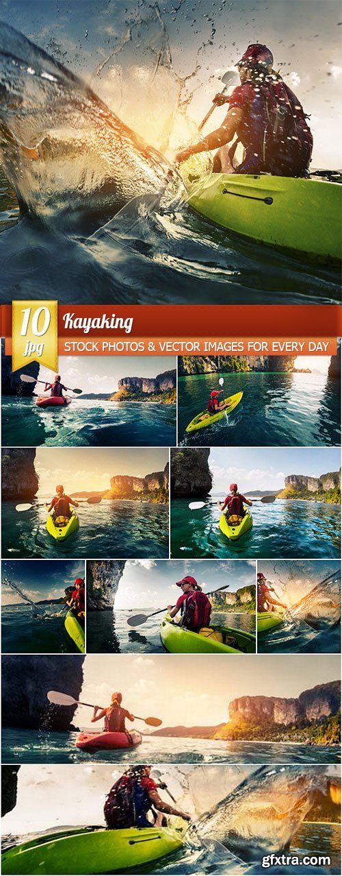Kayaking, 10 x UHQ JPEG
