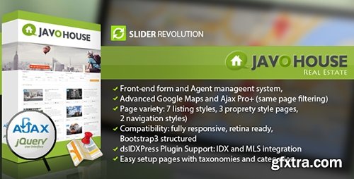 ThemeForest - Javo House v1.9.2 - Real Estate WordPress Theme - 7508133