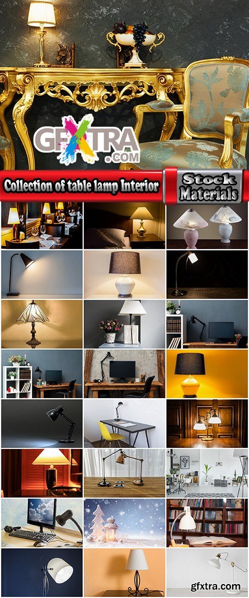 Collection of table lamp Interior lamp accessories 25 HQ Jpeg