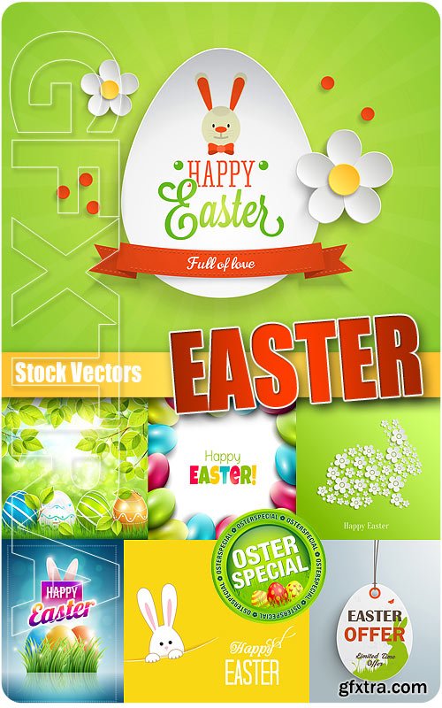 Easter 3 - Stock Vectors