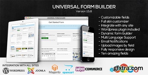CodeCanyon - Universal Form Builder v1.6.6 - 6648154