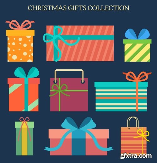Vectors - Christmas gifts 6