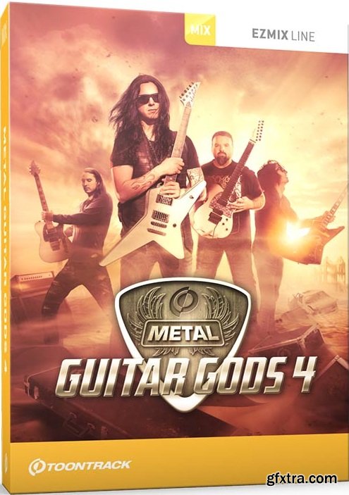 Toontrack EMX Metal Guitar Gods Vol.4 v1.0.0 WIN OSX Incl Keygen-R2R