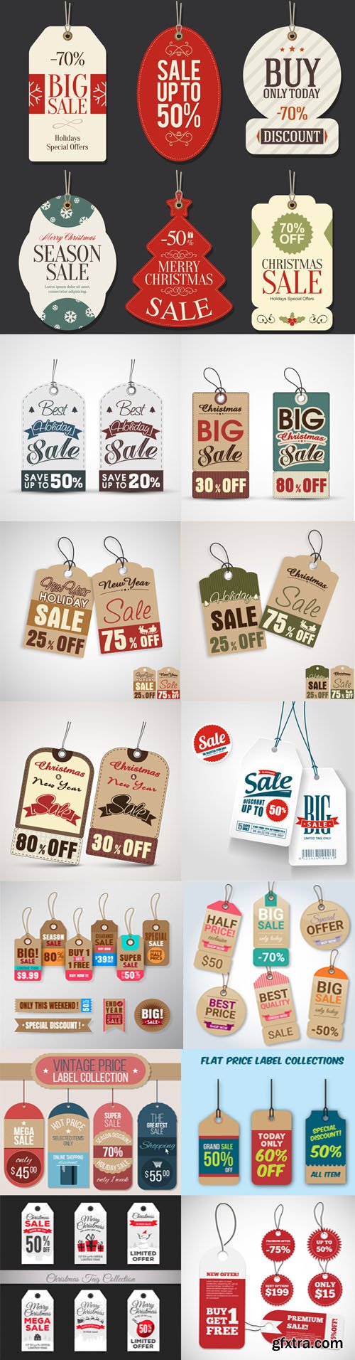 Awesome Sales Tags & Labels in Vector [13 Templates]