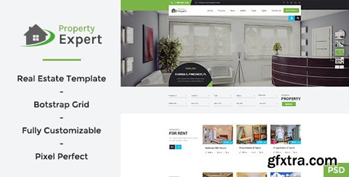 ThemeForest - Property Expert - Real Estate PSD Template 11105763