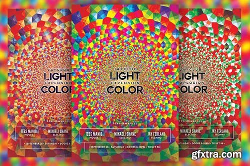 CM Light Explosion Color Flyer 1135123