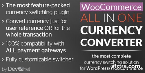 CodeCanyon - WooCommerce All in One Currency Converter v2.7 - 11519287