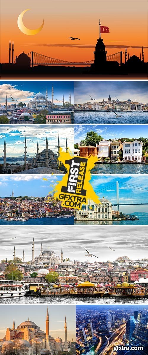 Istanbul city Stock Image