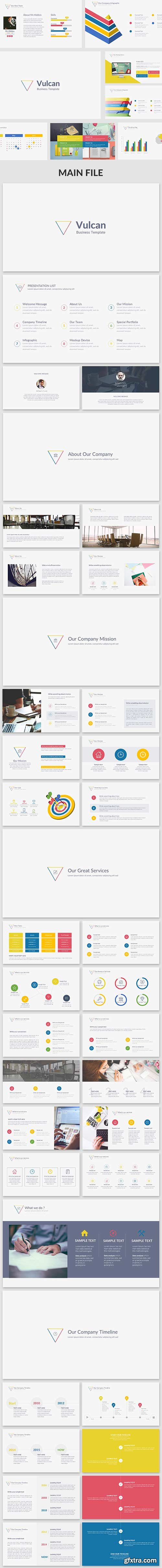 GraphicRiver - Vulcan 2.0 - Business Google Slide Template | Google Slides 18576089