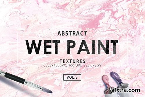 CreativeMarket Wet Paint Textures Vol. 3 1129739
