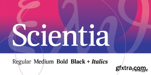 Scientia Font Family - 8 Fonts