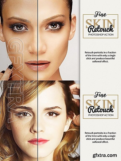 Fine Skin Retouch Action