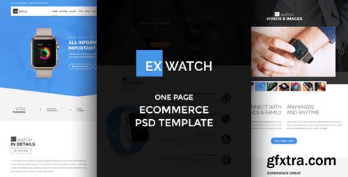 ThemeForest - Ex Watch - Single Product eCommerce PSD 13907239