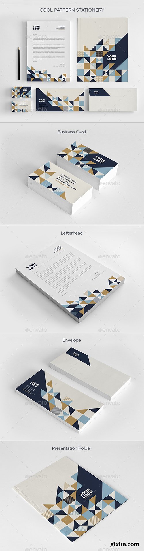Graphicriver Cool Pattern Stationery 19204080