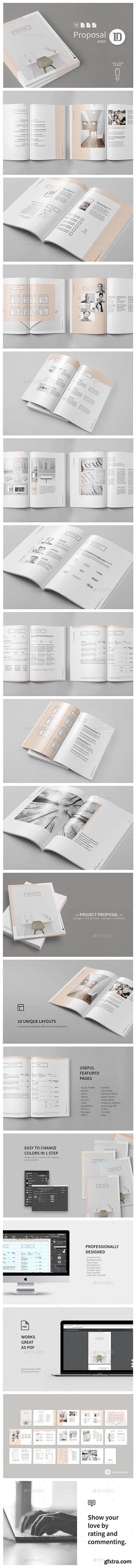 Graphicriver Project Proposal Template 005 Minimalist 16454599