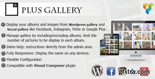 CodeCanyon - Plus Gallery v3.0.5 - A Responsive photo WP gallery and Social gallery - 7836626