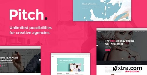 ThemeForest - Pitch v1.8 - A Theme for Freelancers and Agencies - 13111699