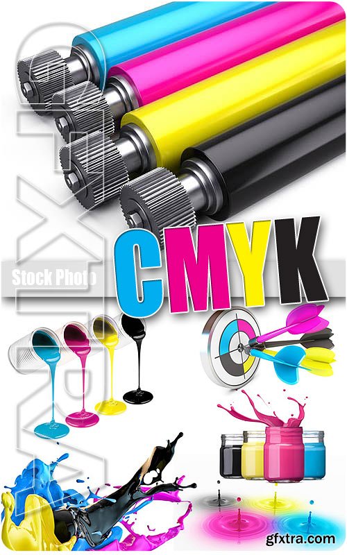 CMYK designs - UHQ Stock Photo