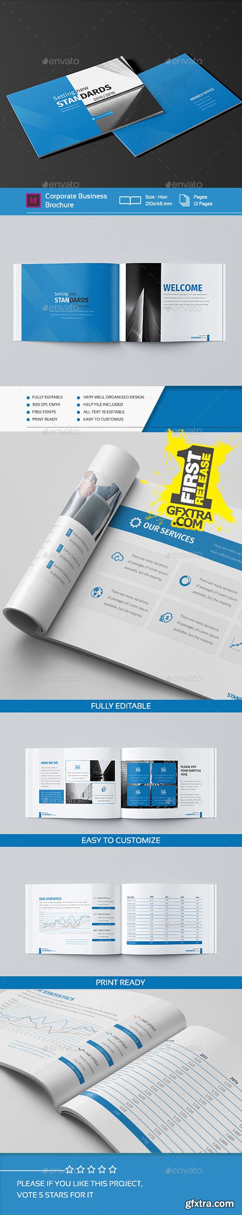 GraphicRiver - Mini Business Brochure 12 Pages A5 14233880
