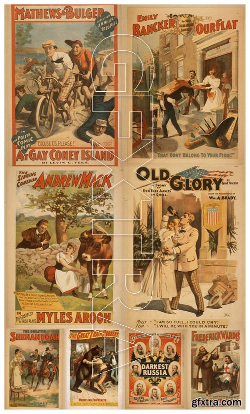 Advertising posters and billboards Strobridge & Co. Lith (1870-1920). part 3
