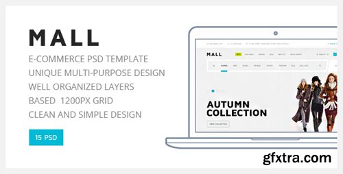 ThemeForest - Mall — Multi-Purpose eCommerce PSD Template 13080550