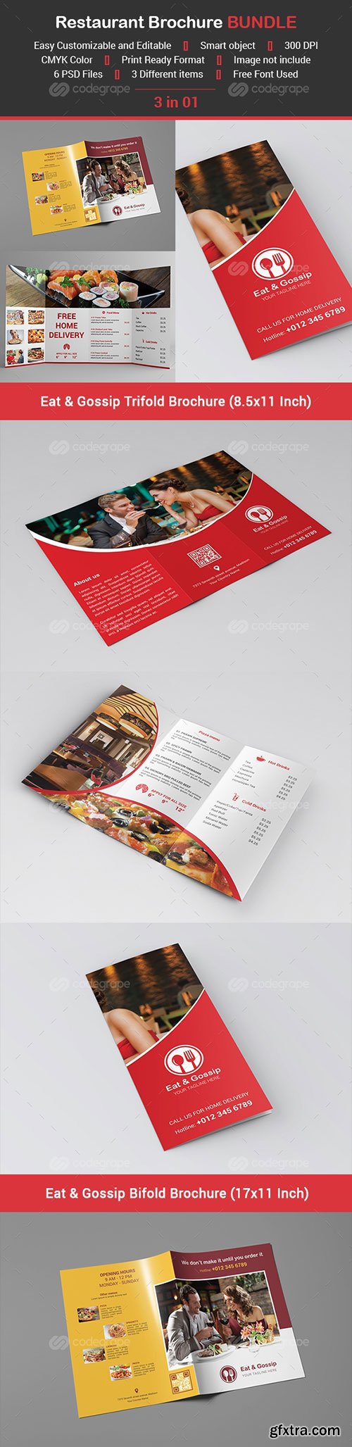 Restaurant Brochure BUNDLE 10909